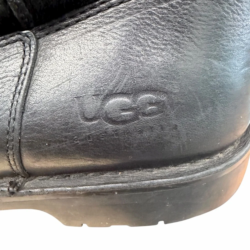UGG Australia Leather & Suede‎ Mid-Calf Boots – Size 12 Men